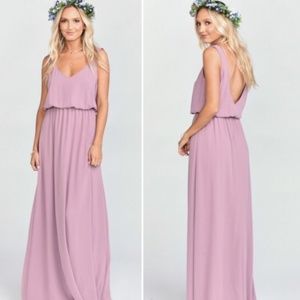 Show Me Your Mumu Kendall Maxi in Antique Rose